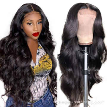 Uniky Honey Blond 4x4 Lace Front Wigs For Black Women Body Wave Raw Virgin Human Hair Lace Wigs